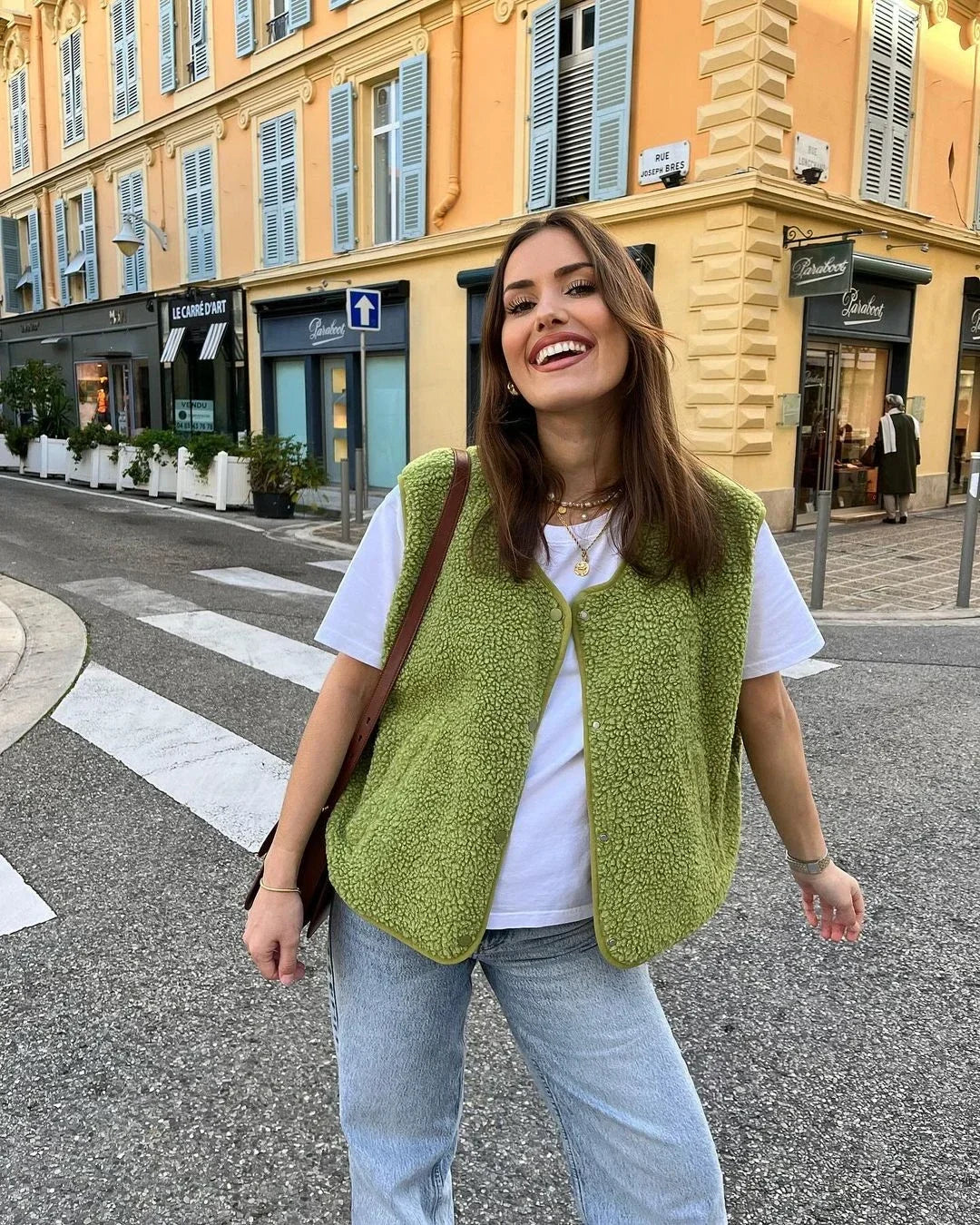 Mouwloze damesvest - Oversized Ontwerp - Zomerstijl