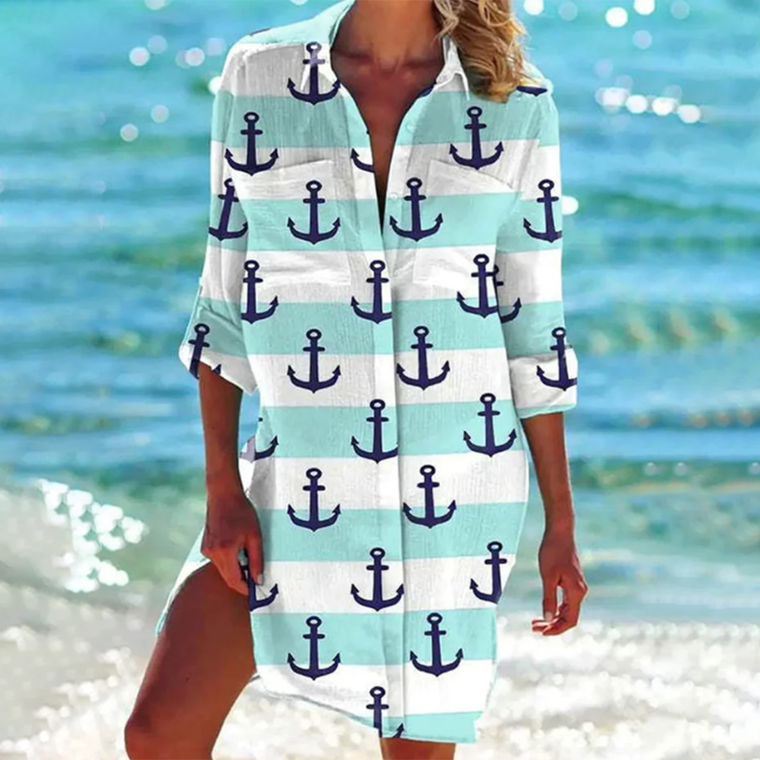 Dames Luchtig Zomers Shirt - Casual Bloemenprint